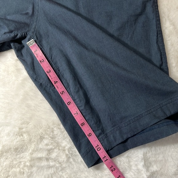 LULULEMON The Works Shorts Men 32 Blue 10” Stretch Lightweight Comfort Golf - Picture 6 of 17